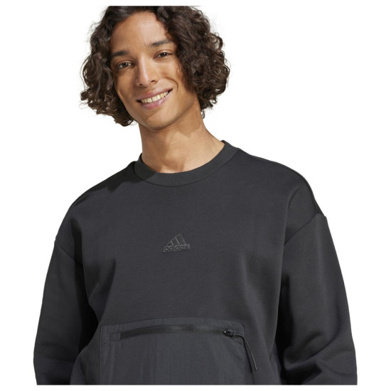 Adidas Ανδρικό φούτερ City Escape Fleece Sweatshirt Adidas Ανδρικό φούτερ City Escape Fleece Sweatshirt